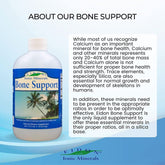 "Serving size instructions for Eidon Bone Support – 1 tablespoon daily"